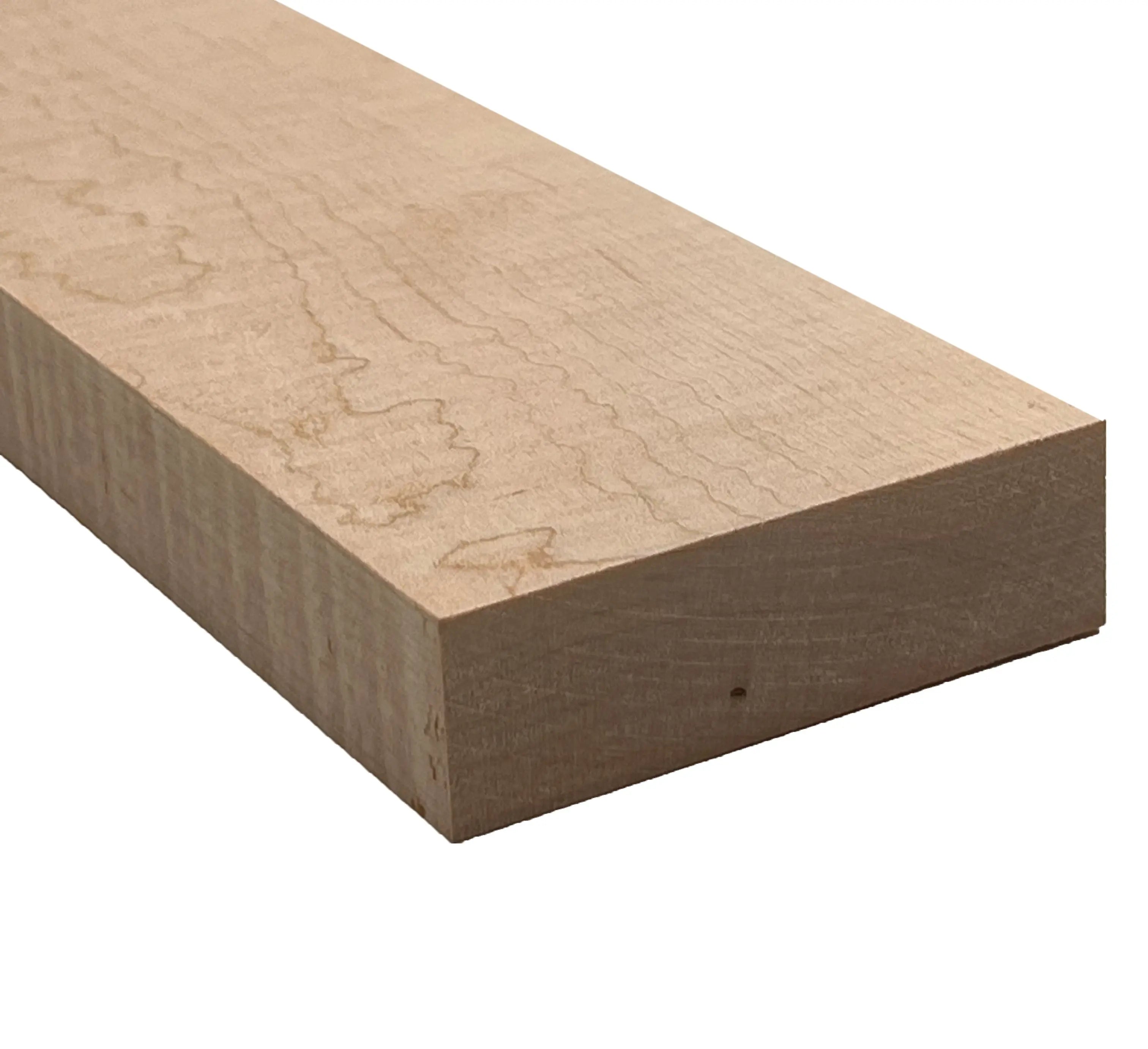 Curly Maple Lumber Board - 3/4" x 4" (2 Pieces) - Exotic Wood Zone - Buy online Across USA 