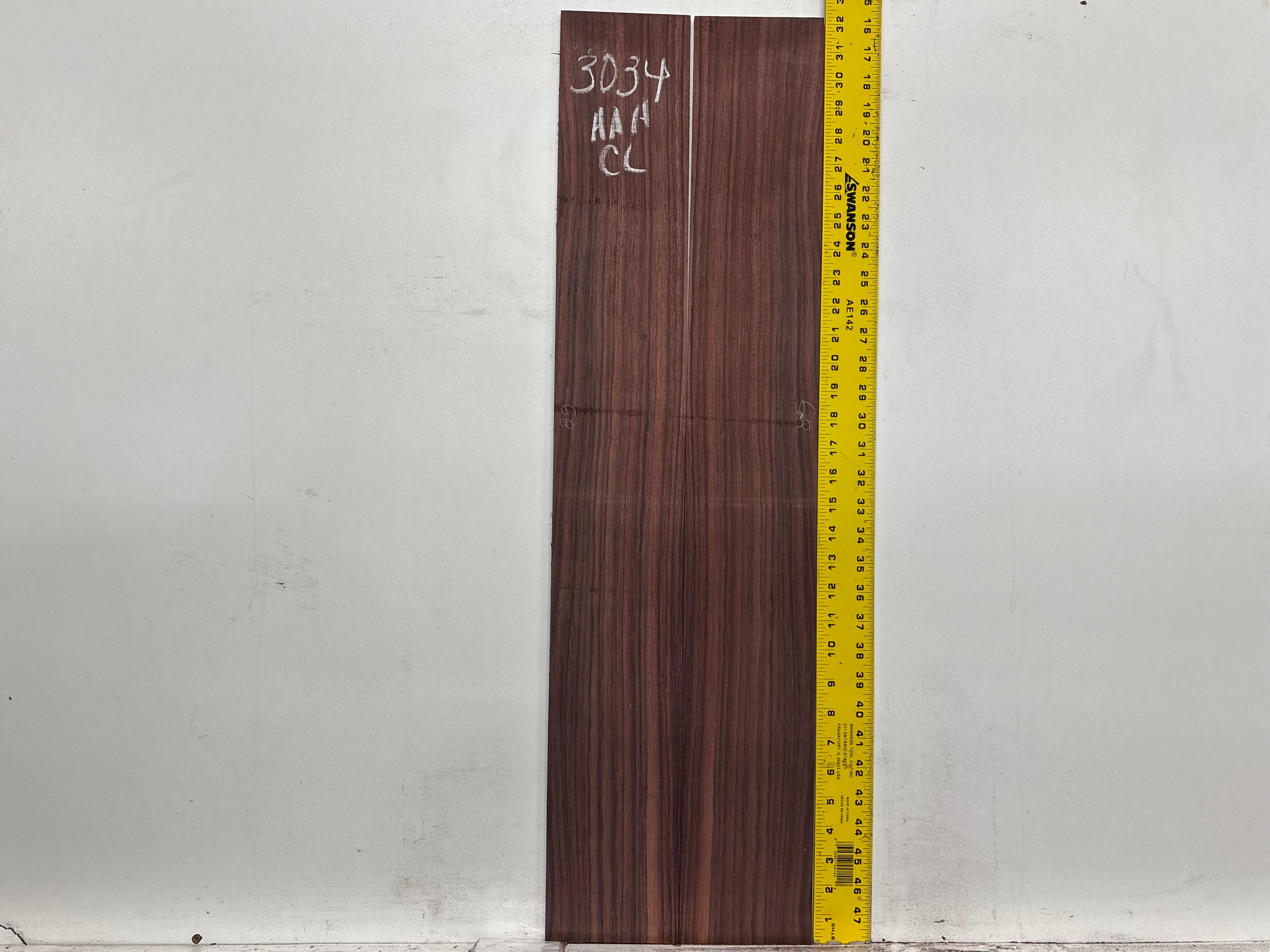 East Indian Rosewood Classical AAA Grade Guitar Back & Side Set #3034 - Exotic Wood Zone