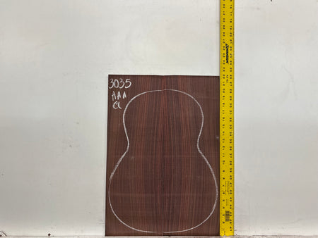 East Indian Rosewood Classical AAA Grade Guitar Back & Side Set #3035 - Exotic Wood Zone