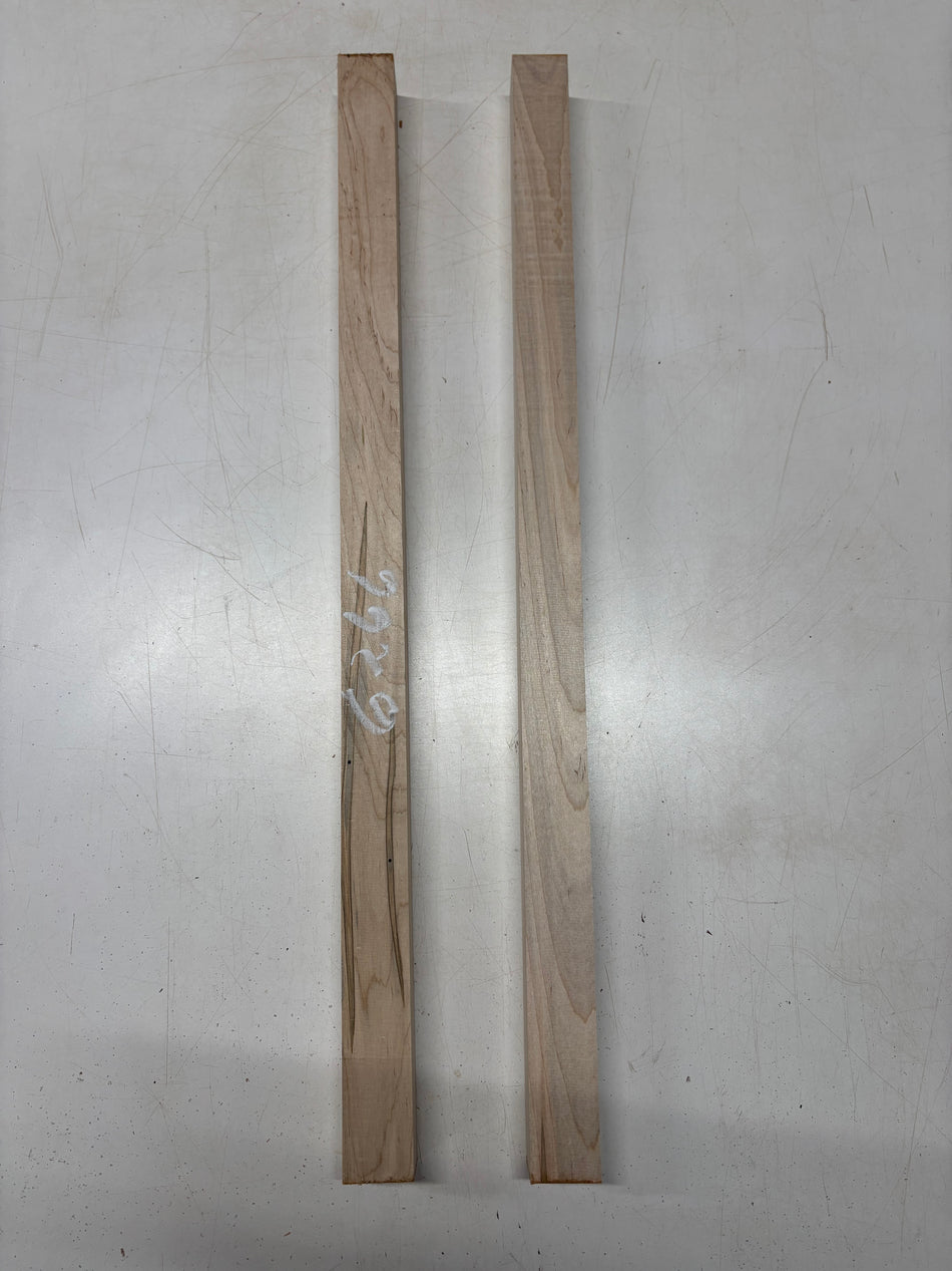 2 Pack, Ambrosia Maple Turning Wood Blanks 30"x1-5/8"x1-5/8"#6266