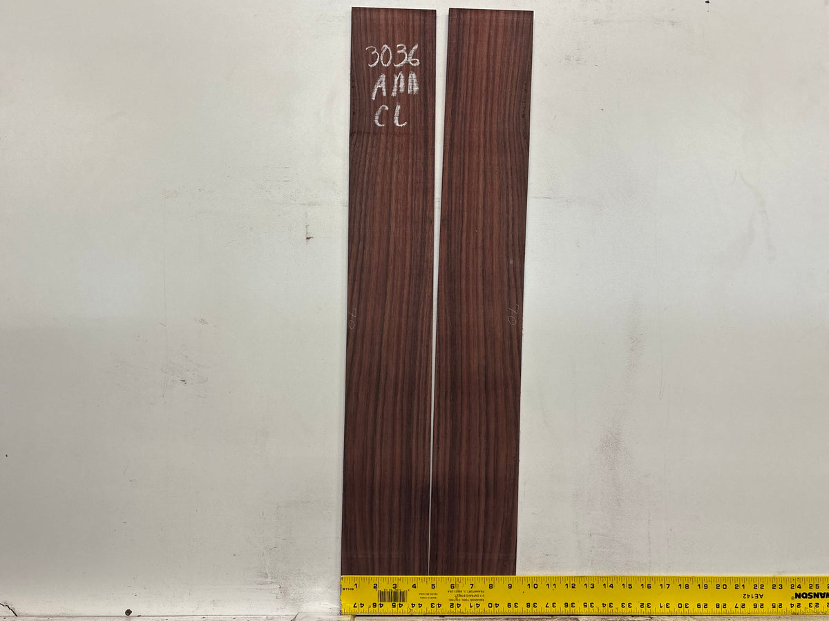 East Indian Rosewood Classical AAA Grade Guitar Back & Side Set #3036 - Exotic Wood Zone