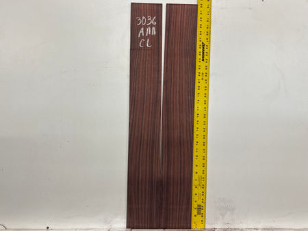 East Indian Rosewood Classical AAA Grade Guitar Back & Side Set #3036 - Exotic Wood Zone