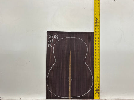 East Indian Rosewood Classical AAA Grade Guitar Back & Side Set #3038 - Exotic Wood Zone