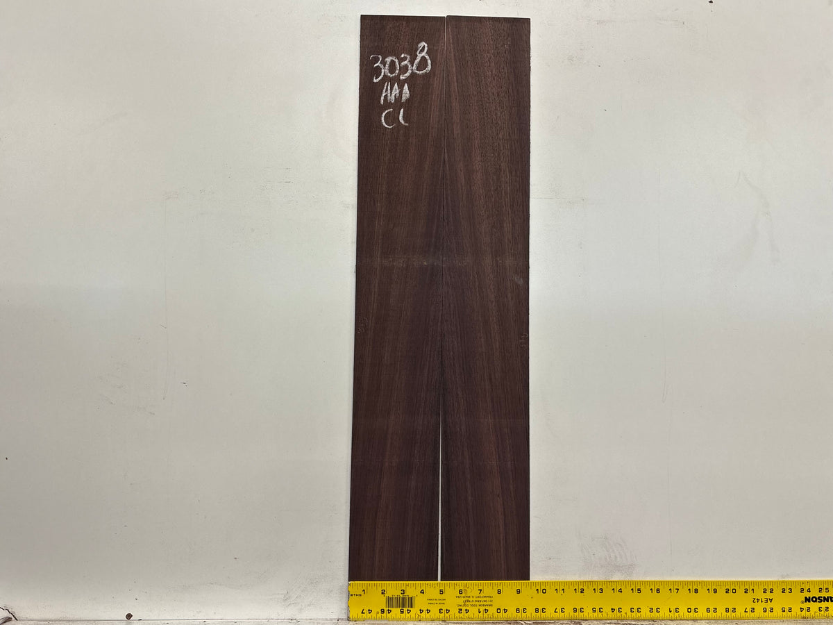 East Indian Rosewood Classical AAA Grade Guitar Back & Side Set #3038 - Exotic Wood Zone