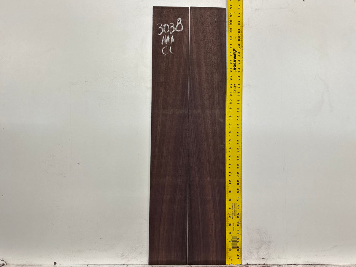 East Indian Rosewood Classical AAA Grade Guitar Back & Side Set #3038 - Exotic Wood Zone
