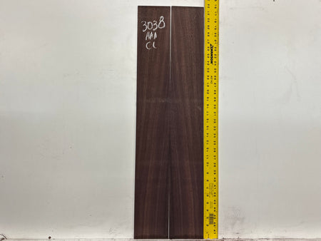 East Indian Rosewood Classical AAA Grade Guitar Back & Side Set #3038 - Exotic Wood Zone