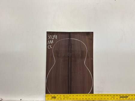 East Indian Rosewood Classical AAA Grade Guitar Back & Side Set #3039 - Exotic Wood Zone