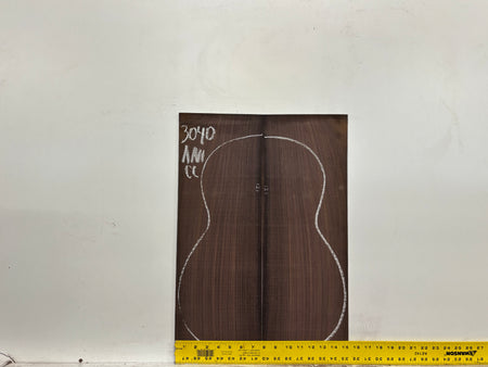 East Indian Rosewood Classical AAA Grade Guitar Back & Side Set #3040 - Exotic Wood Zone