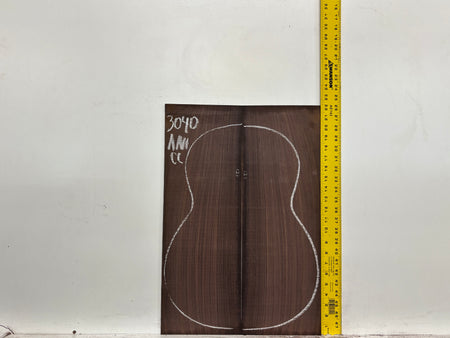 East Indian Rosewood Classical AAA Grade Guitar Back & Side Set #3040 - Exotic Wood Zone