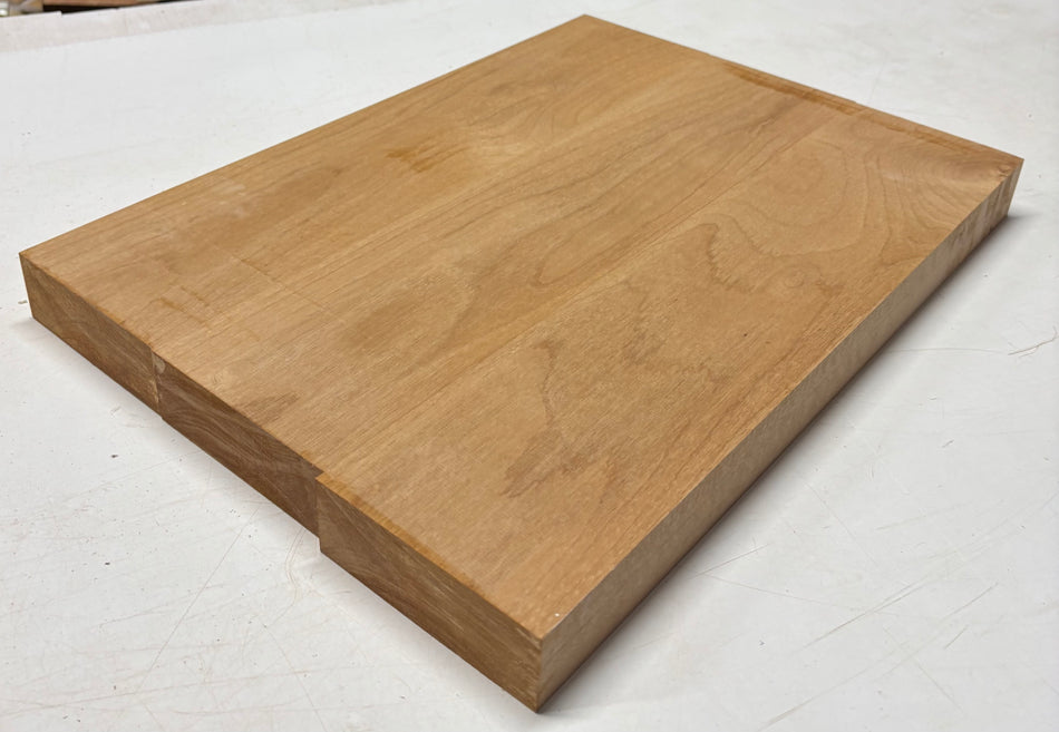 Alder Guitar Body Blank - 21" x 15" x 1-3/4", 12 Lbs (3 Pcs Glued) #514