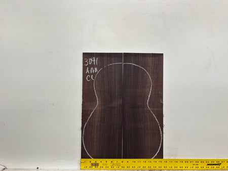 East Indian Rosewood Classical AAA Grade Guitar Back & Side Set #3041 - Exotic Wood Zone