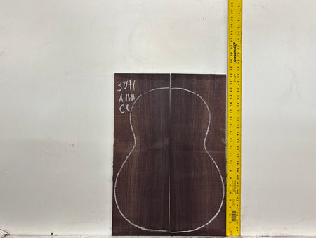 East Indian Rosewood Classical AAA Grade Guitar Back & Side Set #3041 - Exotic Wood Zone