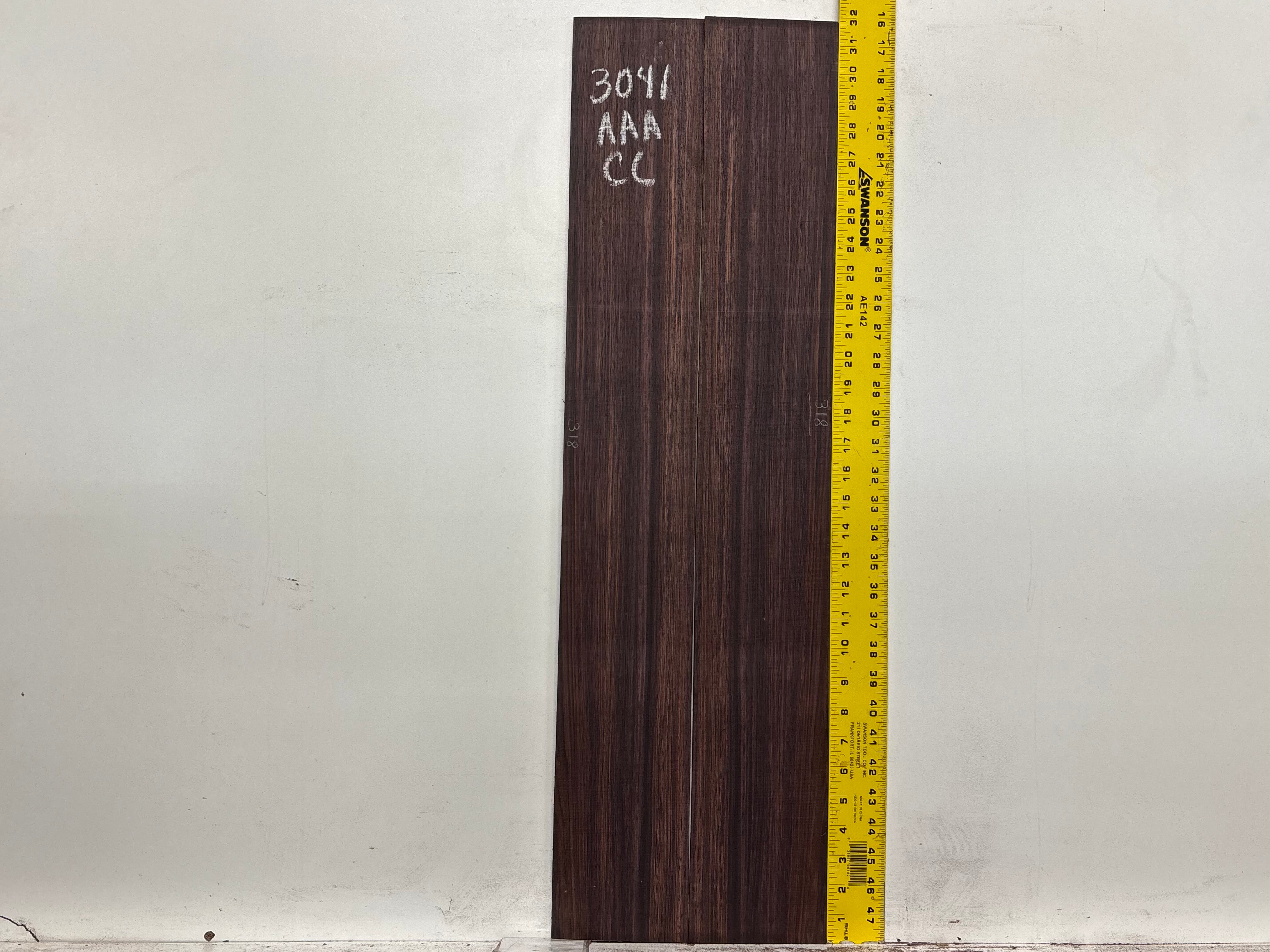 East Indian Rosewood Classical AAA Grade Guitar Back & Side Set #3041 - Exotic Wood Zone