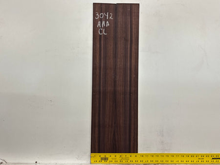 East Indian Rosewood Classical AAA Grade Guitar Back & Side Set #3042 - Exotic Wood Zone