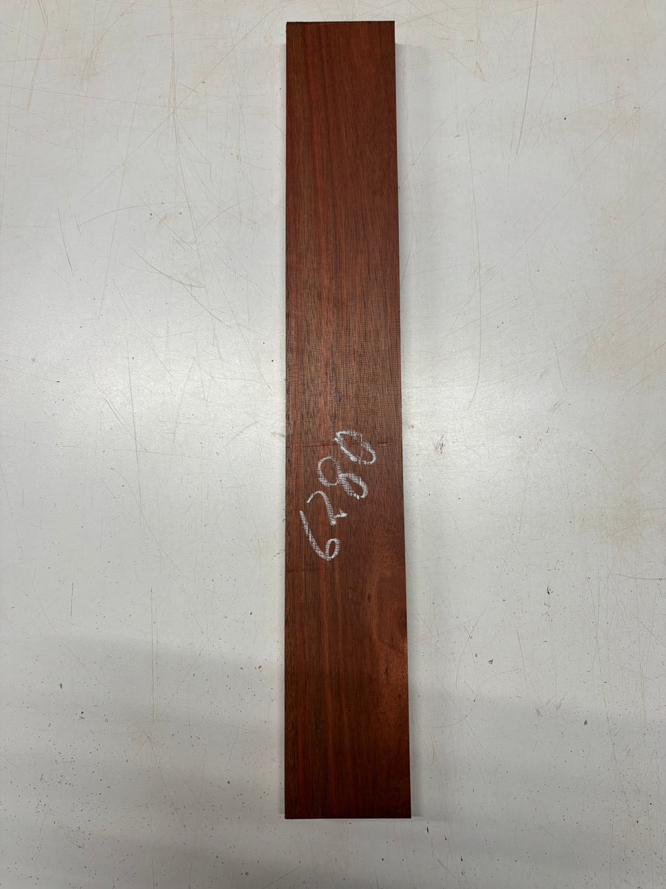 1 Piece, Bloodwood Guitar Neck Blank 24"x3-1/2"x1"#6280