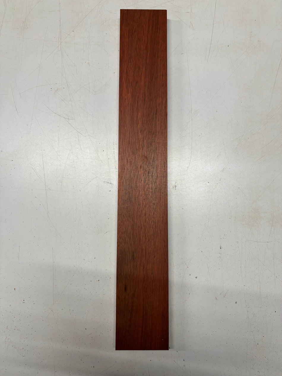 1 Piece, Bloodwood Guitar Neck Blank 24"x3-1/2"x1"#6280