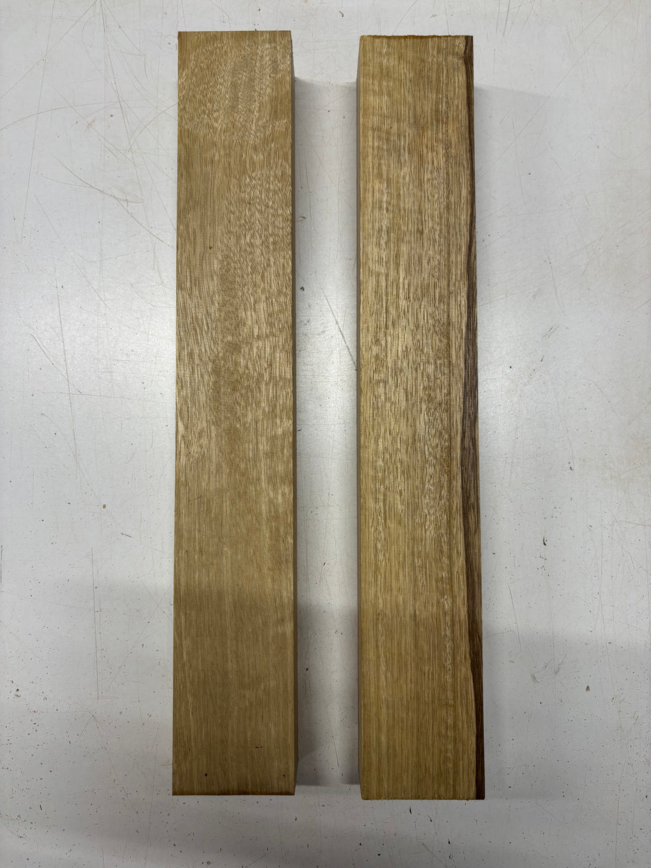 2 Pack, White Limba Guitar Neck Blanks 18-3/4"x2-7/8"x1-7/8"#6283