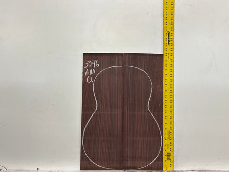 East Indian Rosewood Classical AAA Grade Guitar Back & Side Set #3046 - Exotic Wood Zone