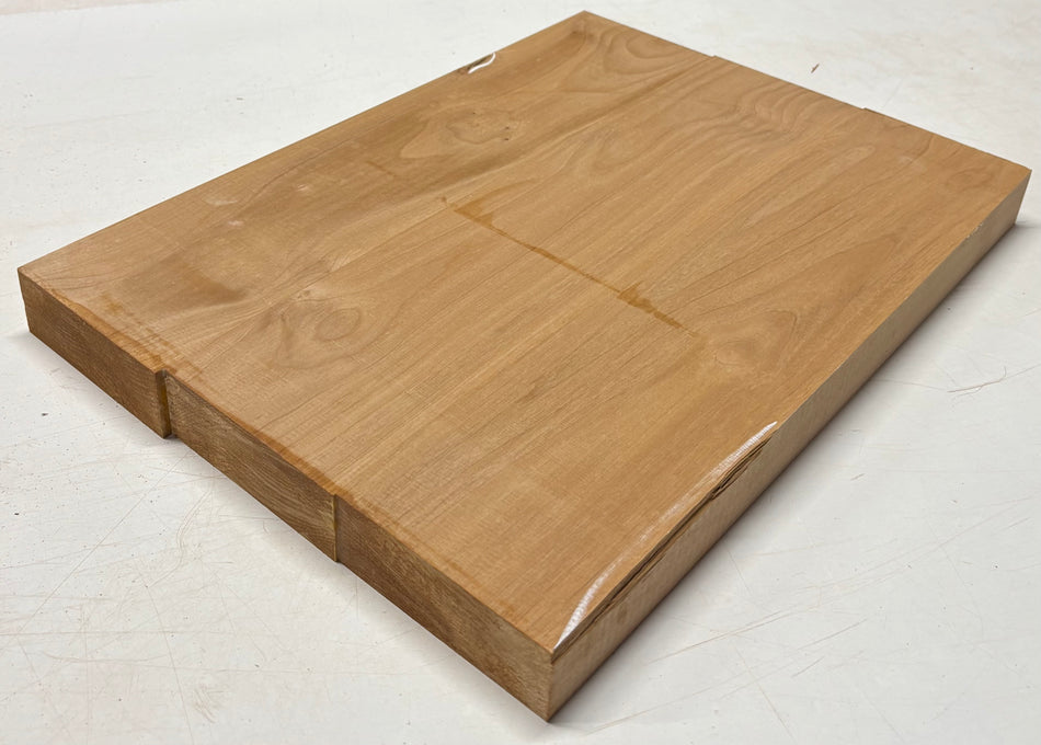 Alder Guitar Body Blank - 21" x 15" x 1-3/4", 11 Lbs (3 Pcs Glued) #520