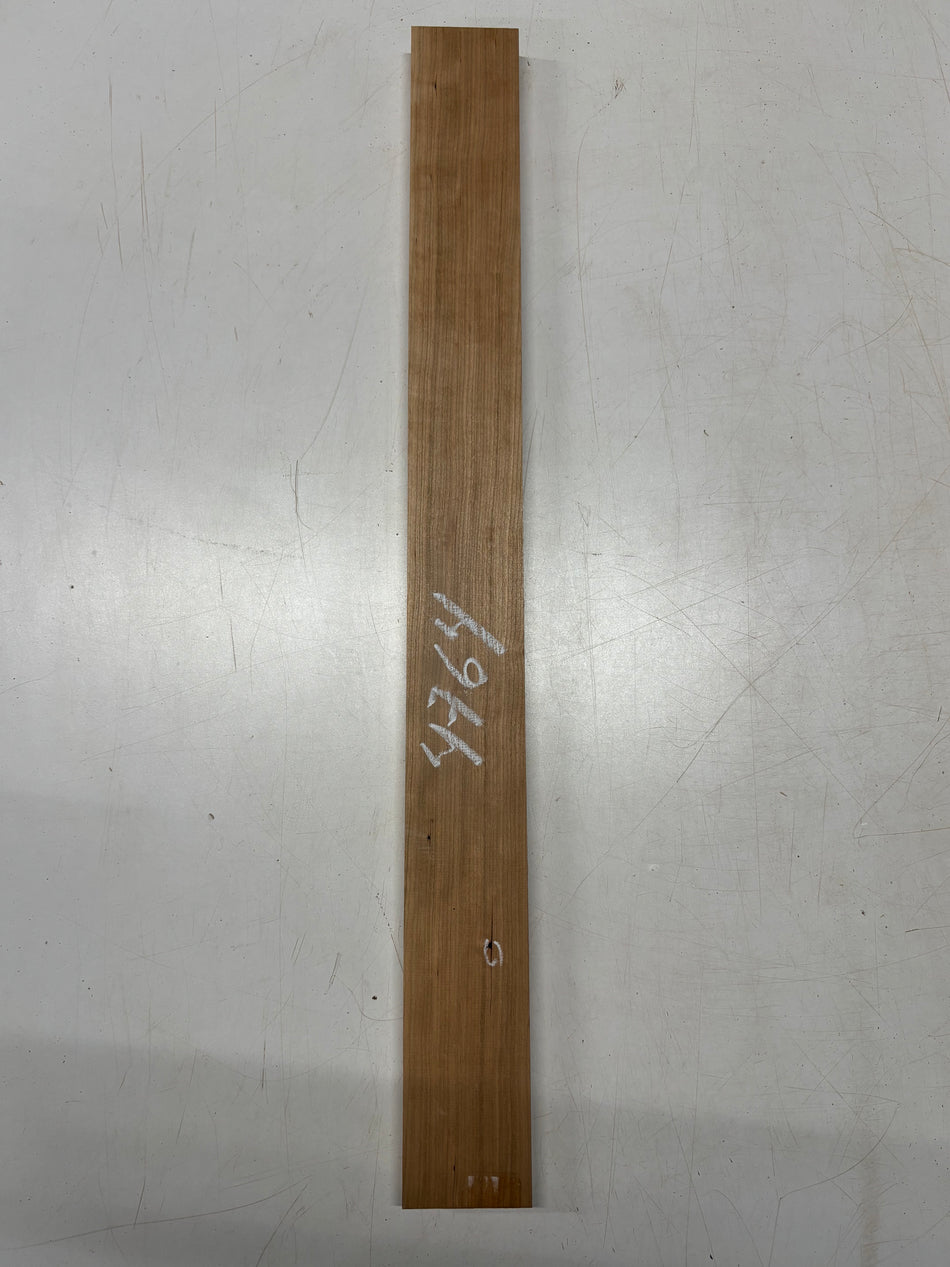 1 Piece, Cherry, Guitar Neck Blank 30-1/2" x 3" x 1"#4764