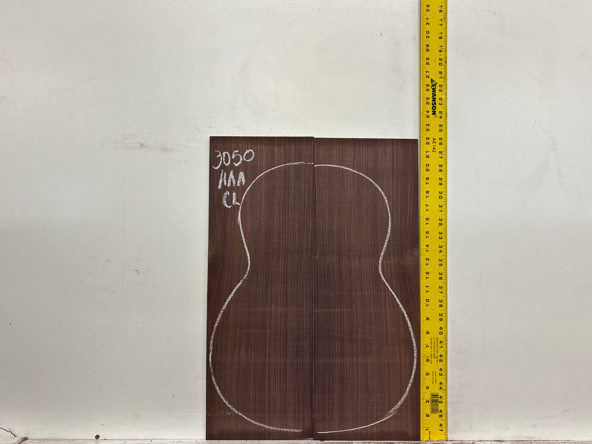 East Indian Rosewood Classical AAA Grade Guitar Back & Side Set #3050 - Exotic Wood Zone