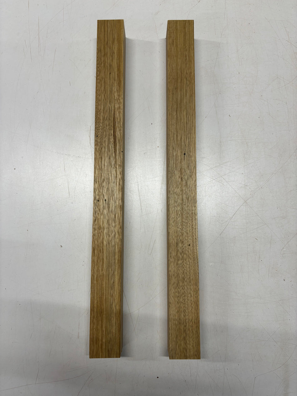 2 Pack, White Limba, Turning Wood Blanks 24" x 2" x 2"#4765