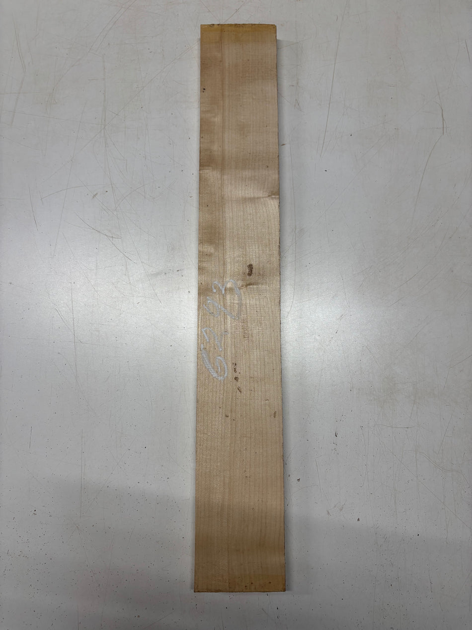 1 Piece, Hard Maple Guitar Neck Blank  27-1/2"x4"x1" #6293