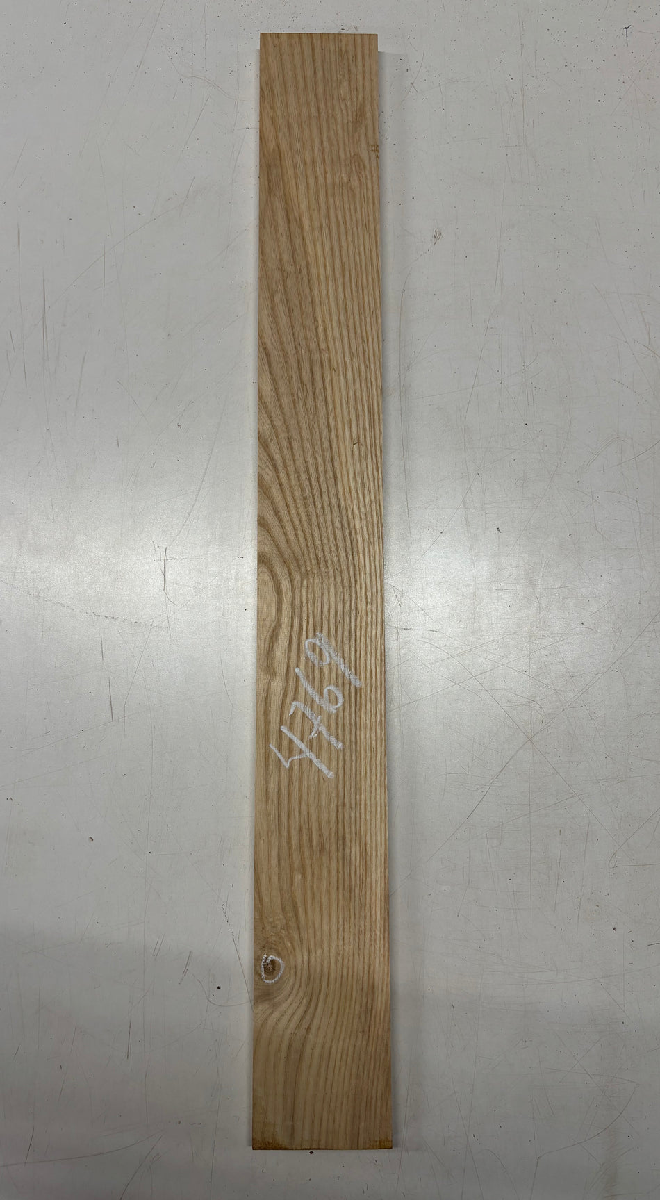 1 Piece, White Ash, Thin Stock Lumber 36" x 4" x 3/4"#4769