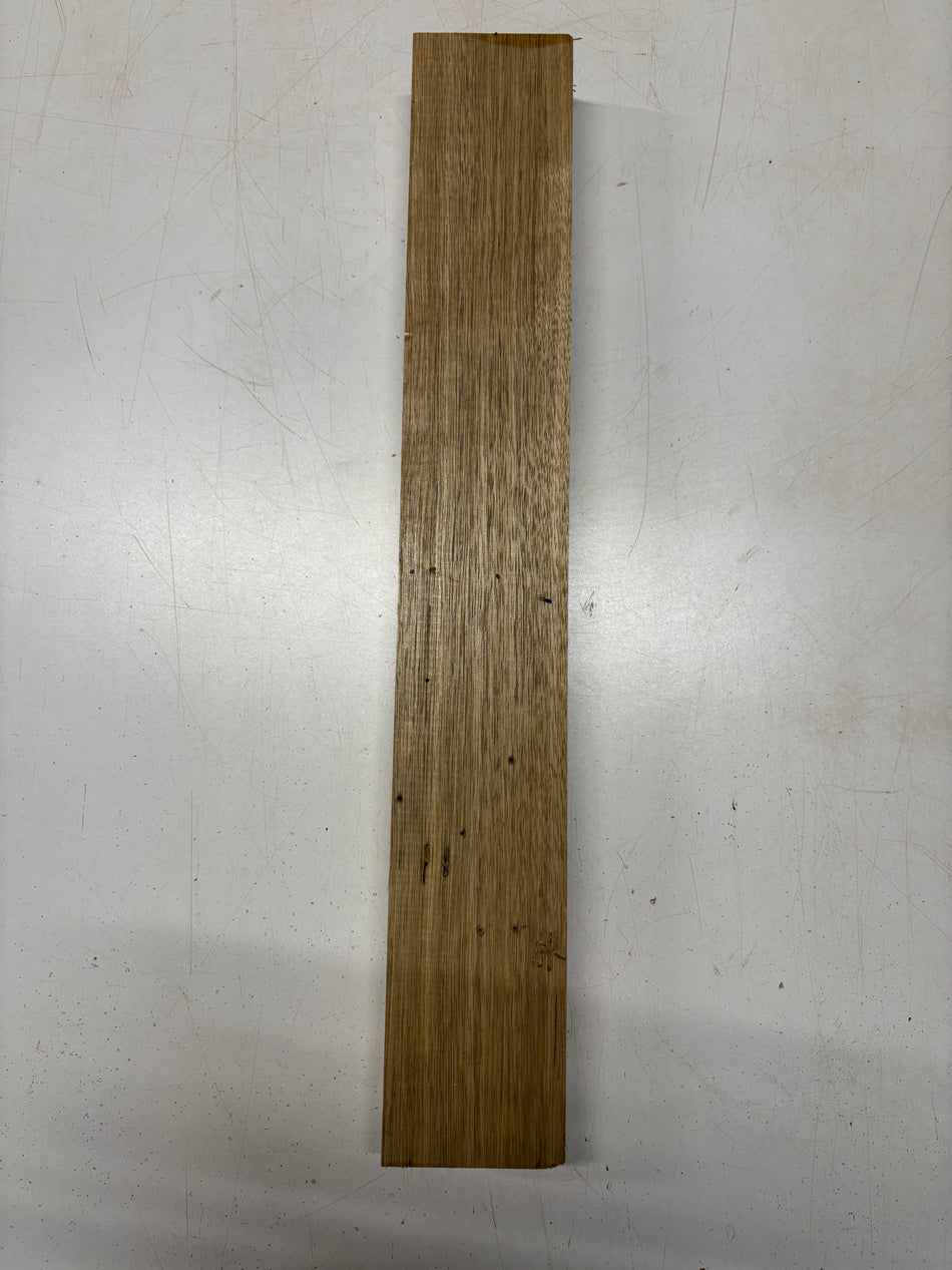 1 Piece, White Limba Guitar Neck Blank 24"x3-1/2"x2" #6297