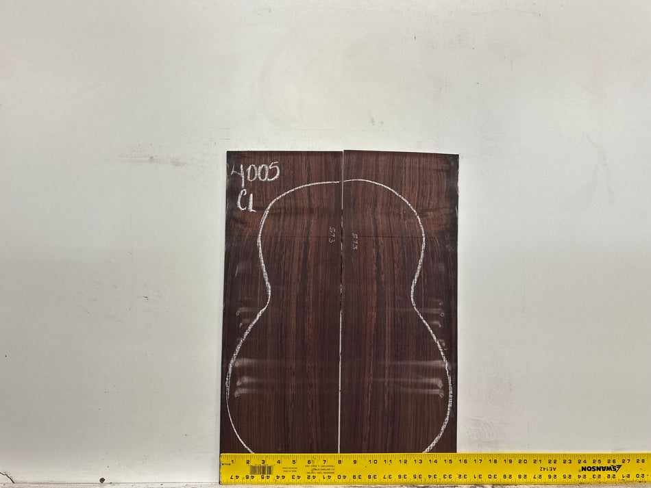 Royal Indian Rosewood Classical Guitar Back & Side Set #4005 - Exotic Wood Zone