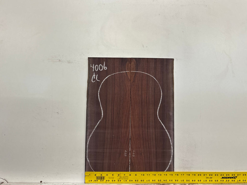 Royal Indian Rosewood Classical Guitar Back & Side Set #4006 - Exotic Wood Zone
