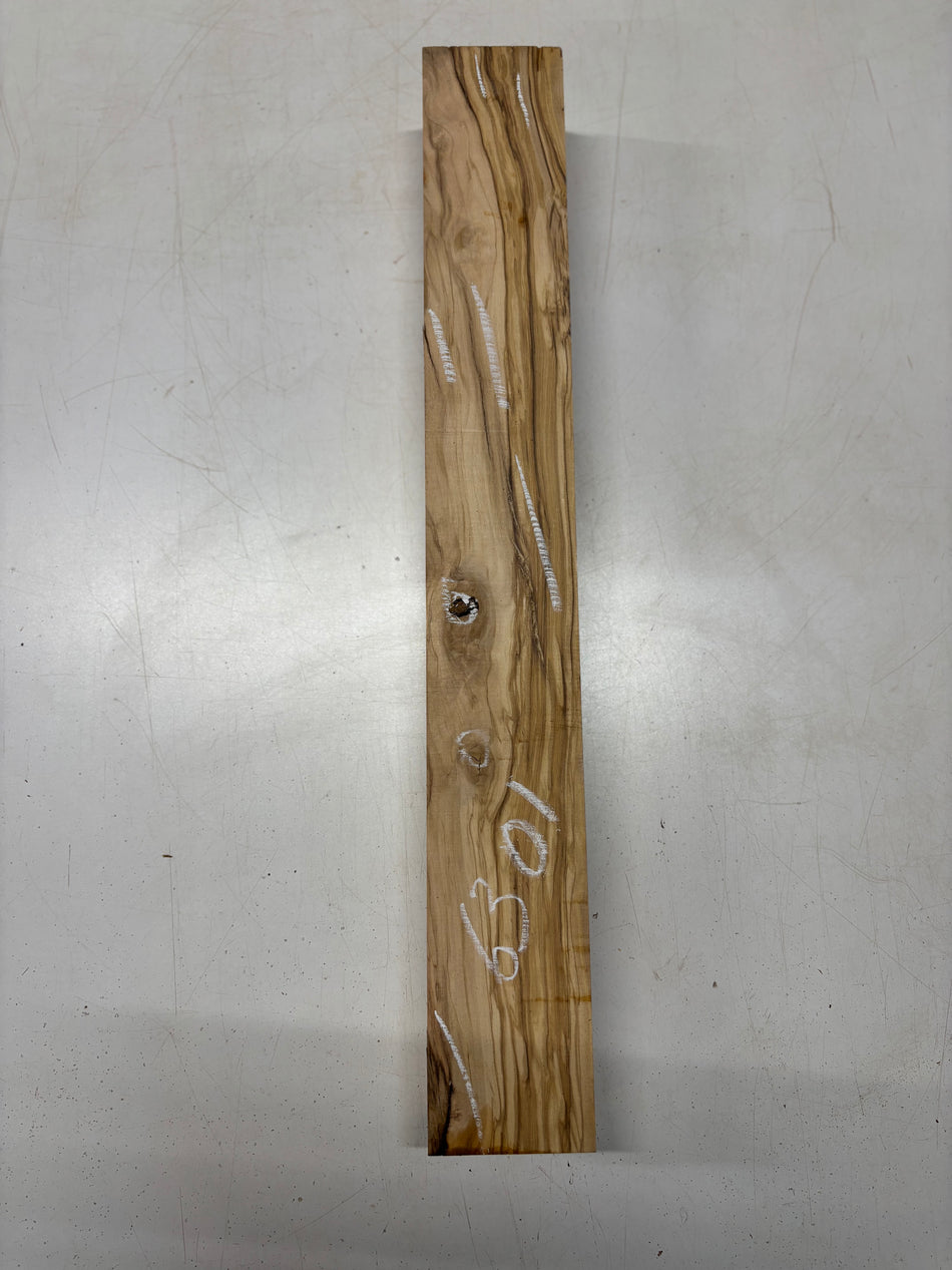 1 Piece, Olivewood Lumber Board Blank 25-7/8"x3-1/2"x2-7/8"#6301