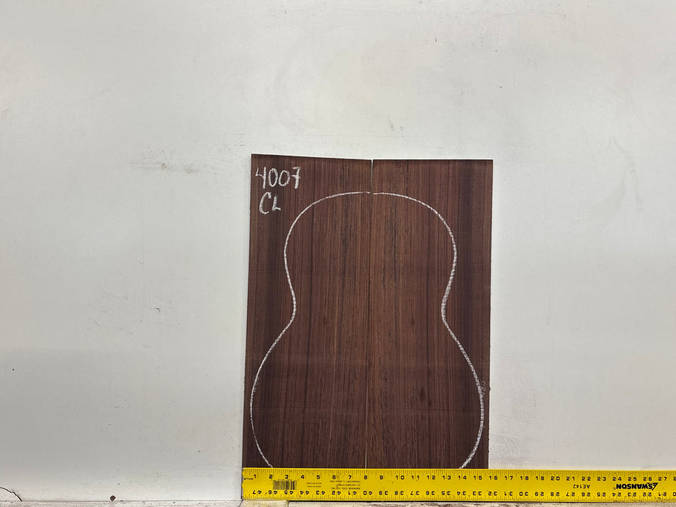 Royal Indian Rosewood Classical Guitar Back & Side Set #4007 - Exotic Wood Zone