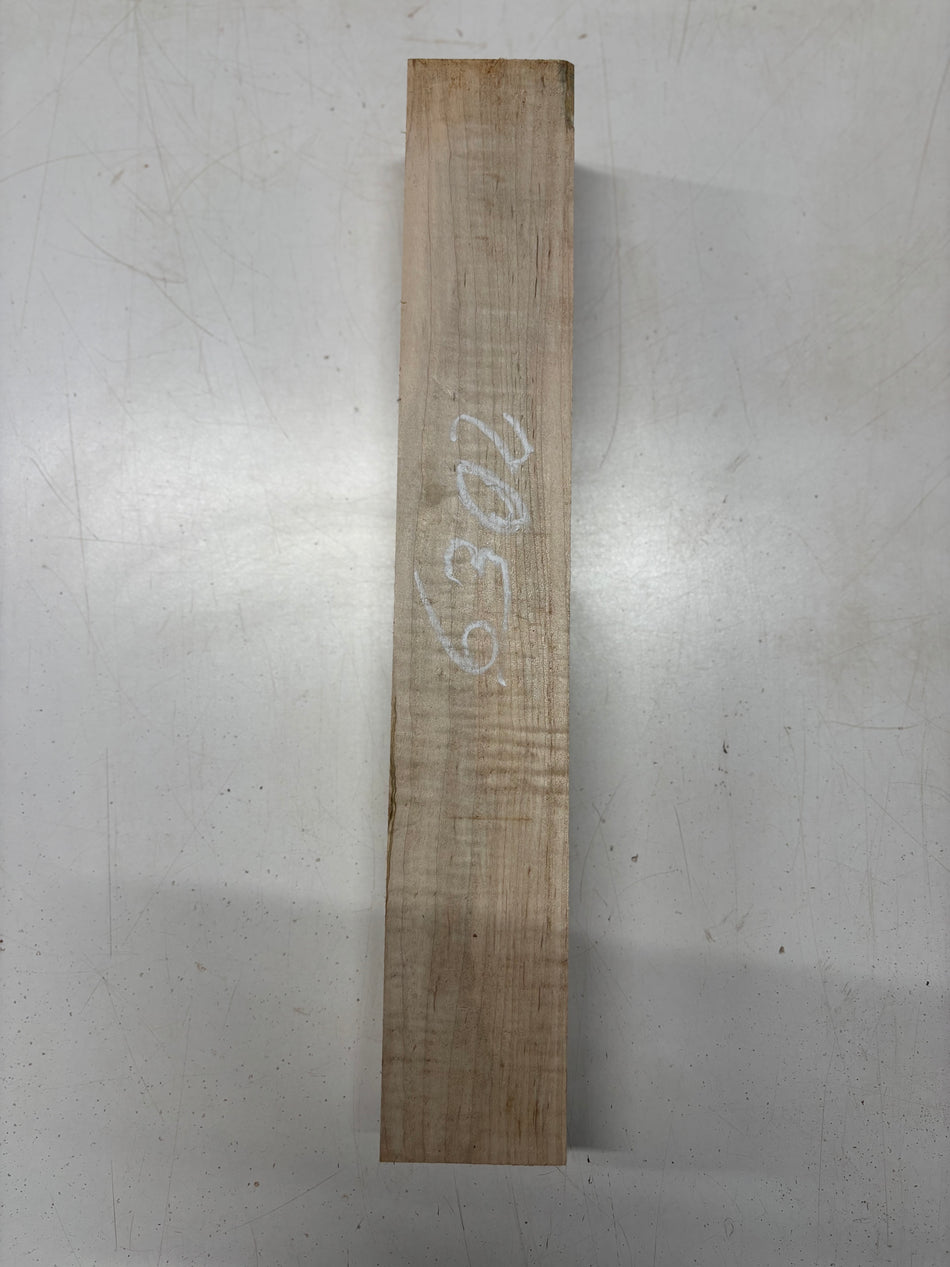 1 Piece, Flame Ambrosia Maple Pepper Mill Blank 18-3/4"x3"x3"#6302