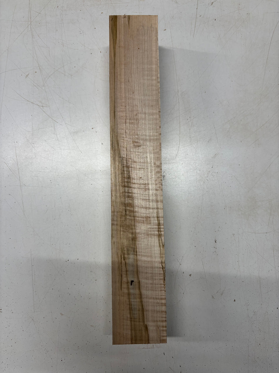 1 Piece, Flame Ambrosia Maple Pepper Mill Blank 18-3/4"x3"x3"#6302