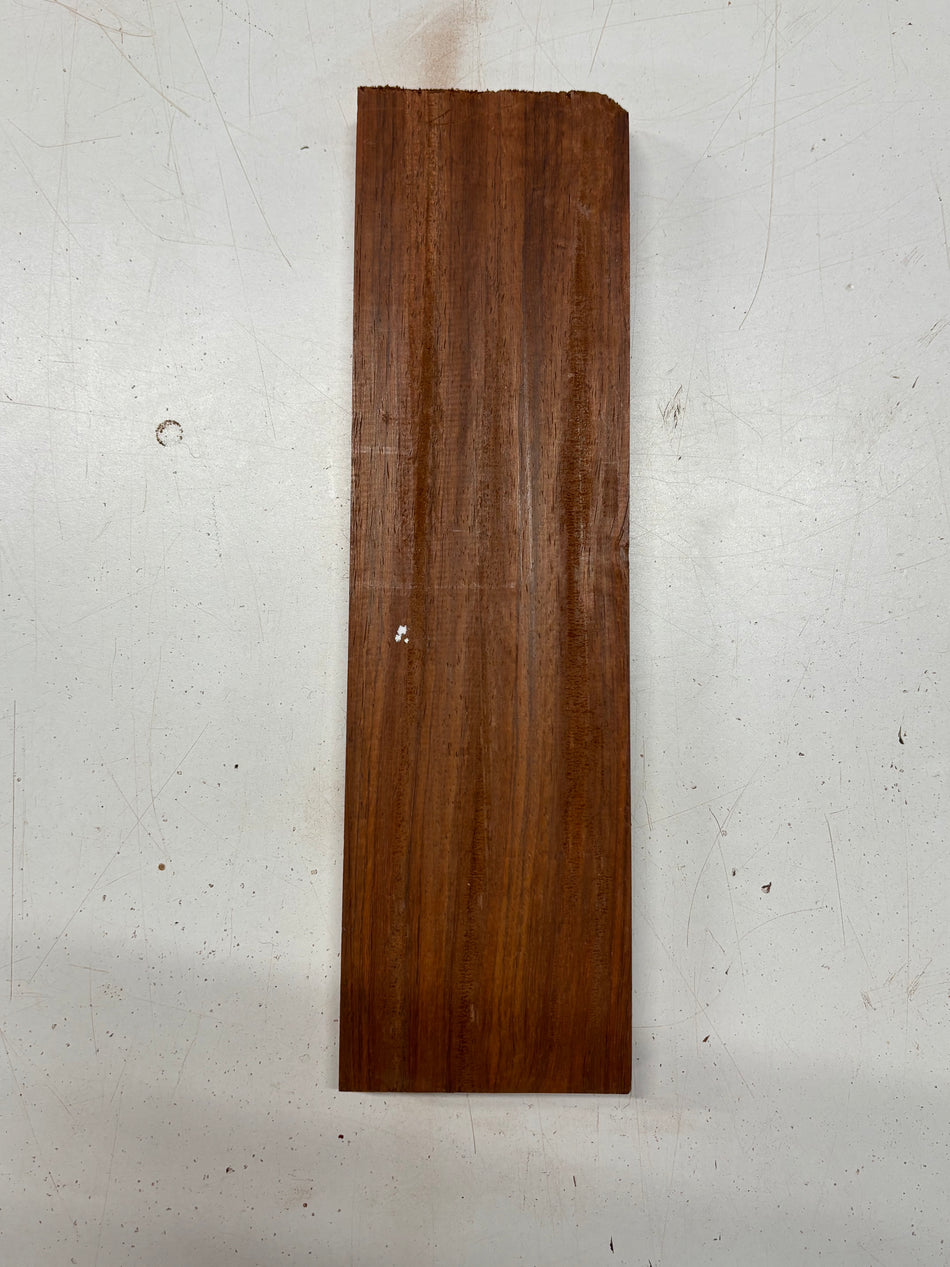 1 Piece, Padauk Thin Stock Lumber 13"x3-3/4"x7/8"#6959