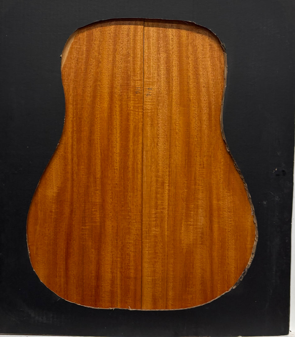 Mahogany Dreadnought Guitar Back & Side Set #901