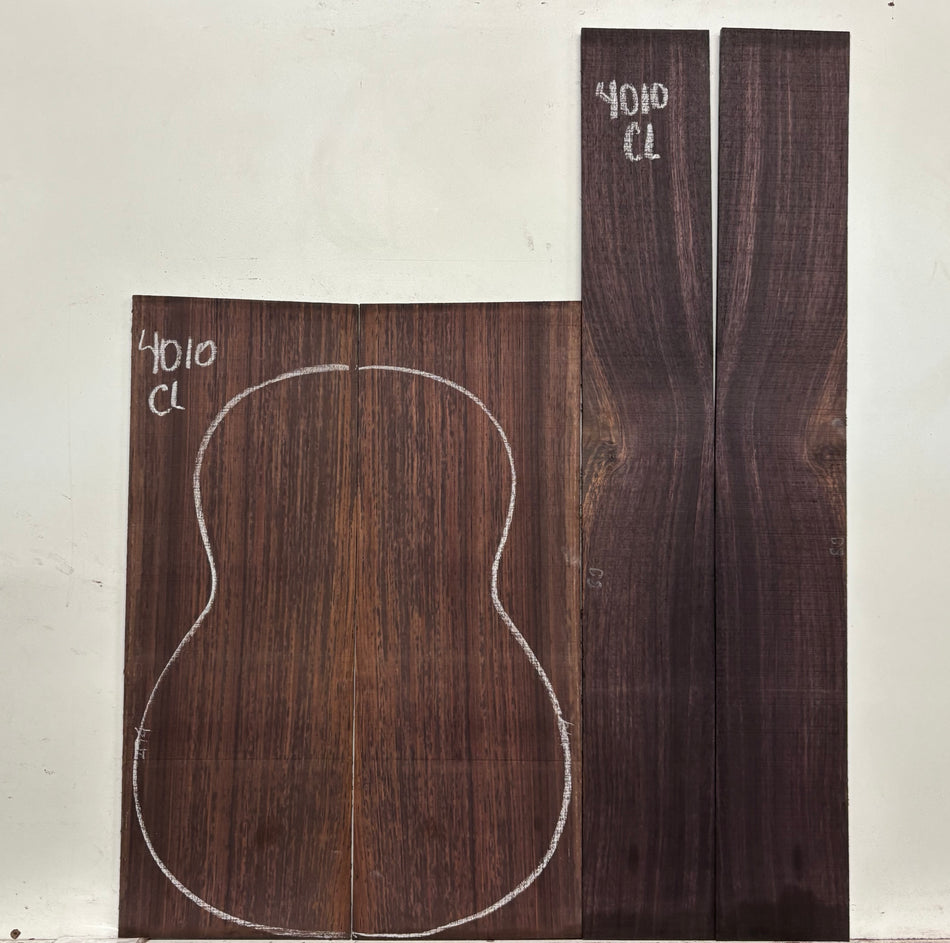 Royal Indian Rosewood Classical Guitar Back & Side Set #4010 - Exotic Wood Zone
