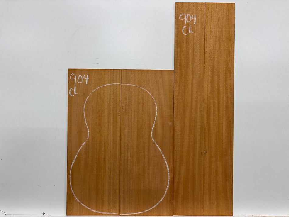 Mahogany Dreadnought Guitar Back & Side Set #904