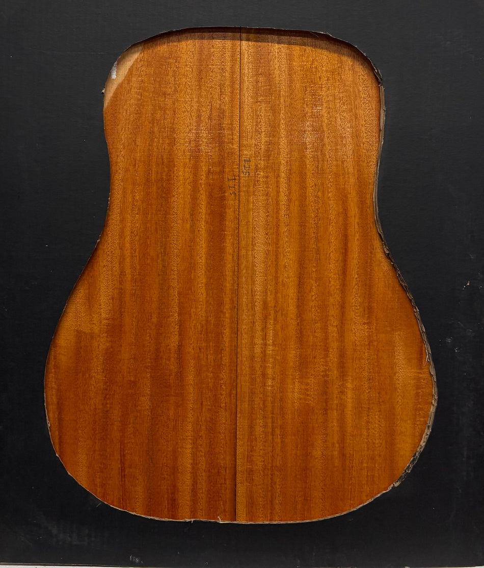 Mahogany Dreadnought Guitar Back & Side Set #904
