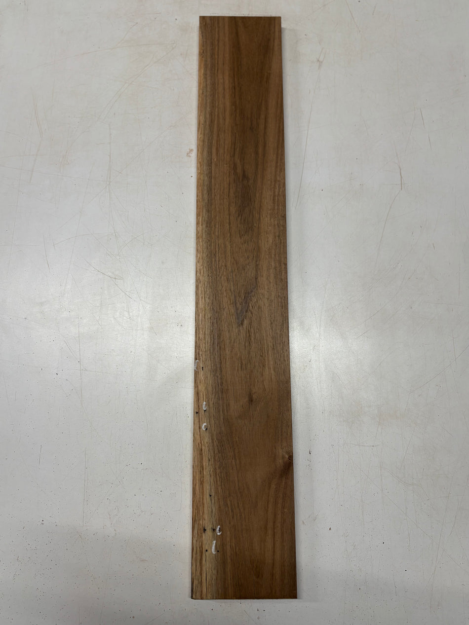 1 Piece, Caribbean Walnut Lumber Board Blank 34"x5-1/4"x7/8"#6311