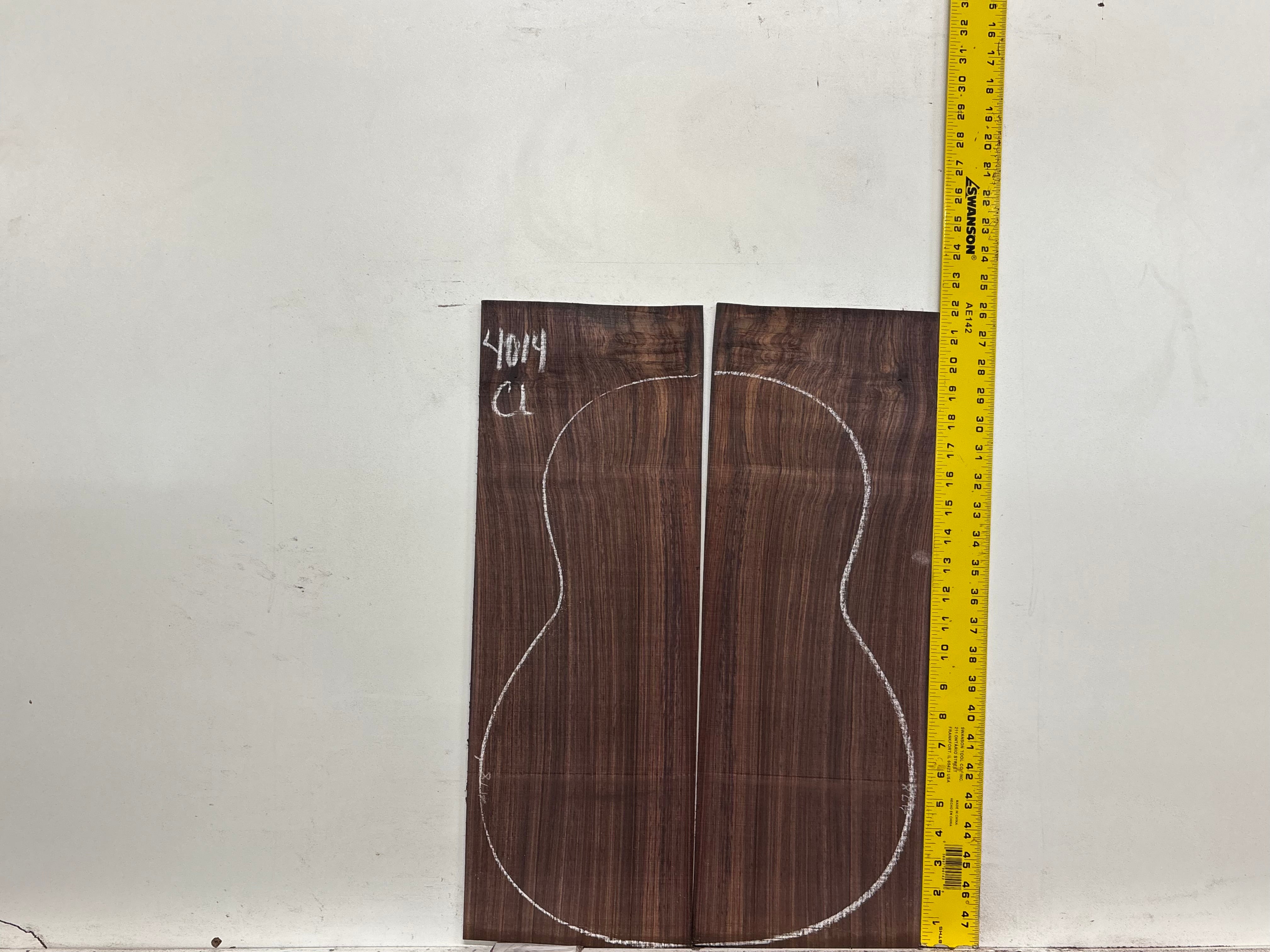 Royal Indian Rosewood Classical Guitar Back & Side Set #4014 - Exotic Wood Zone