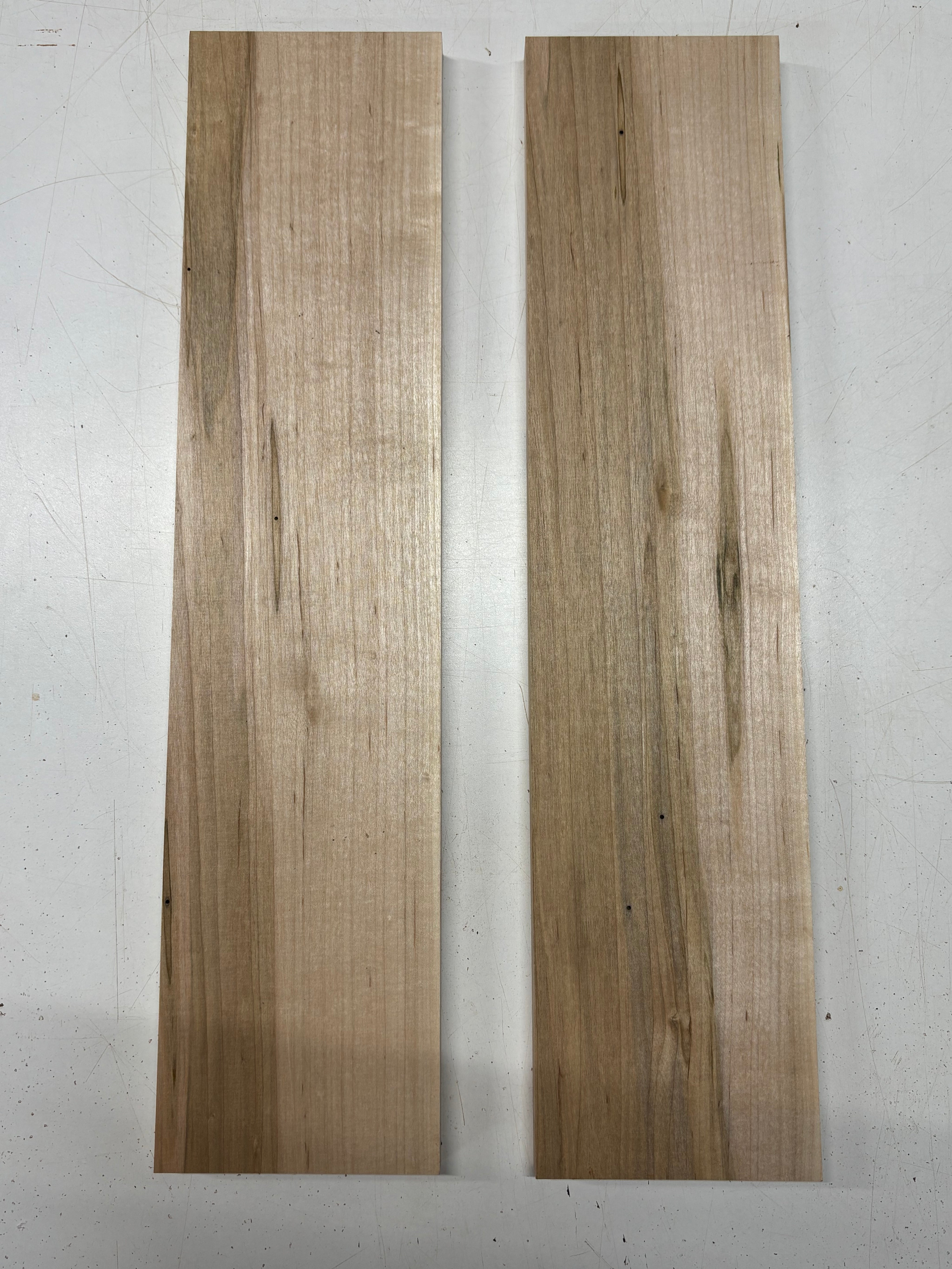 2 Pack, Ambrosia Maple Thin Stock Lumber 21"x5"x3/4"#6971 - Exotic Wood Zone