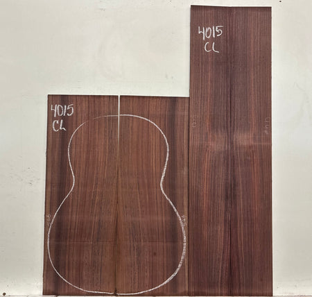 Royal Indian Rosewood Classical Guitar Back & Side Set #4015 - Exotic Wood Zone