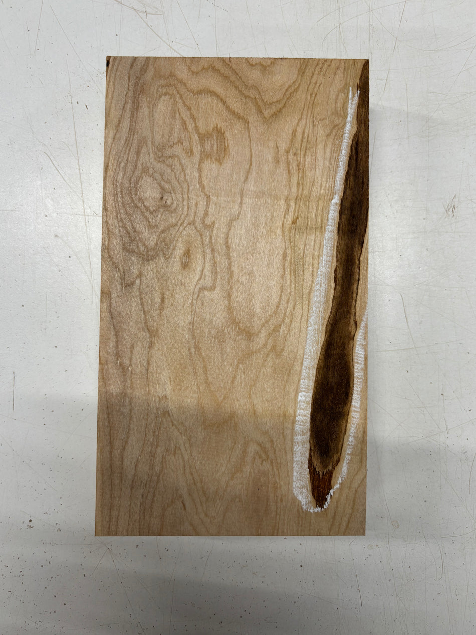 1 Piece, Cherry Lumber Board Blank 10-1/2"x6"x1-7/8"#6314