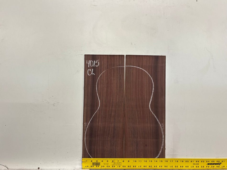 Royal Indian Rosewood Classical Guitar Back & Side Set #4015 - Exotic Wood Zone