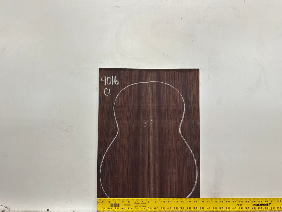 Royal Indian Rosewood Classical Guitar Back & Side Set #4016 - Exotic Wood Zone