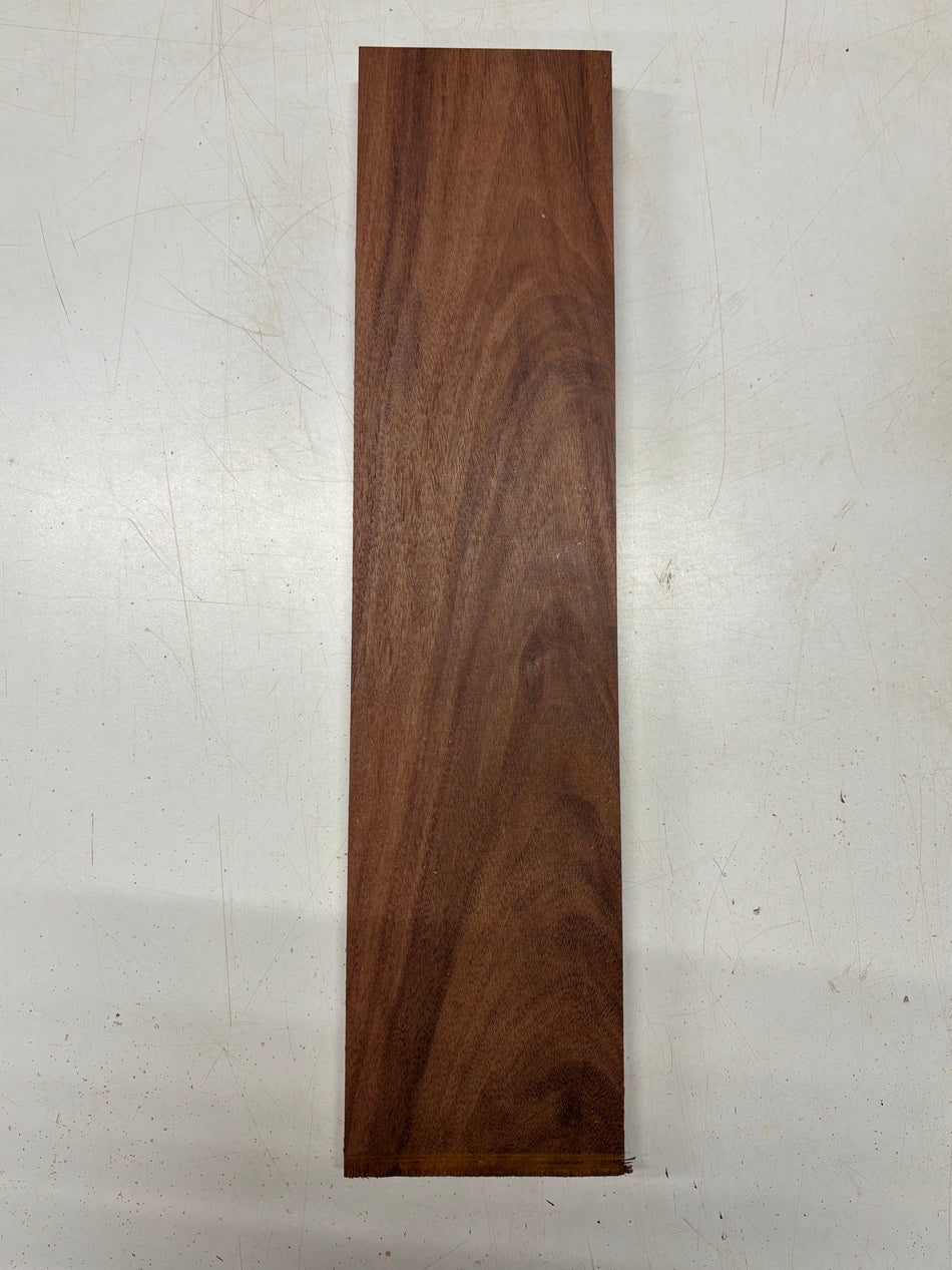 1 Piece, Santos Mahogany Lumber Board Blank 21"x5"x1"#6316