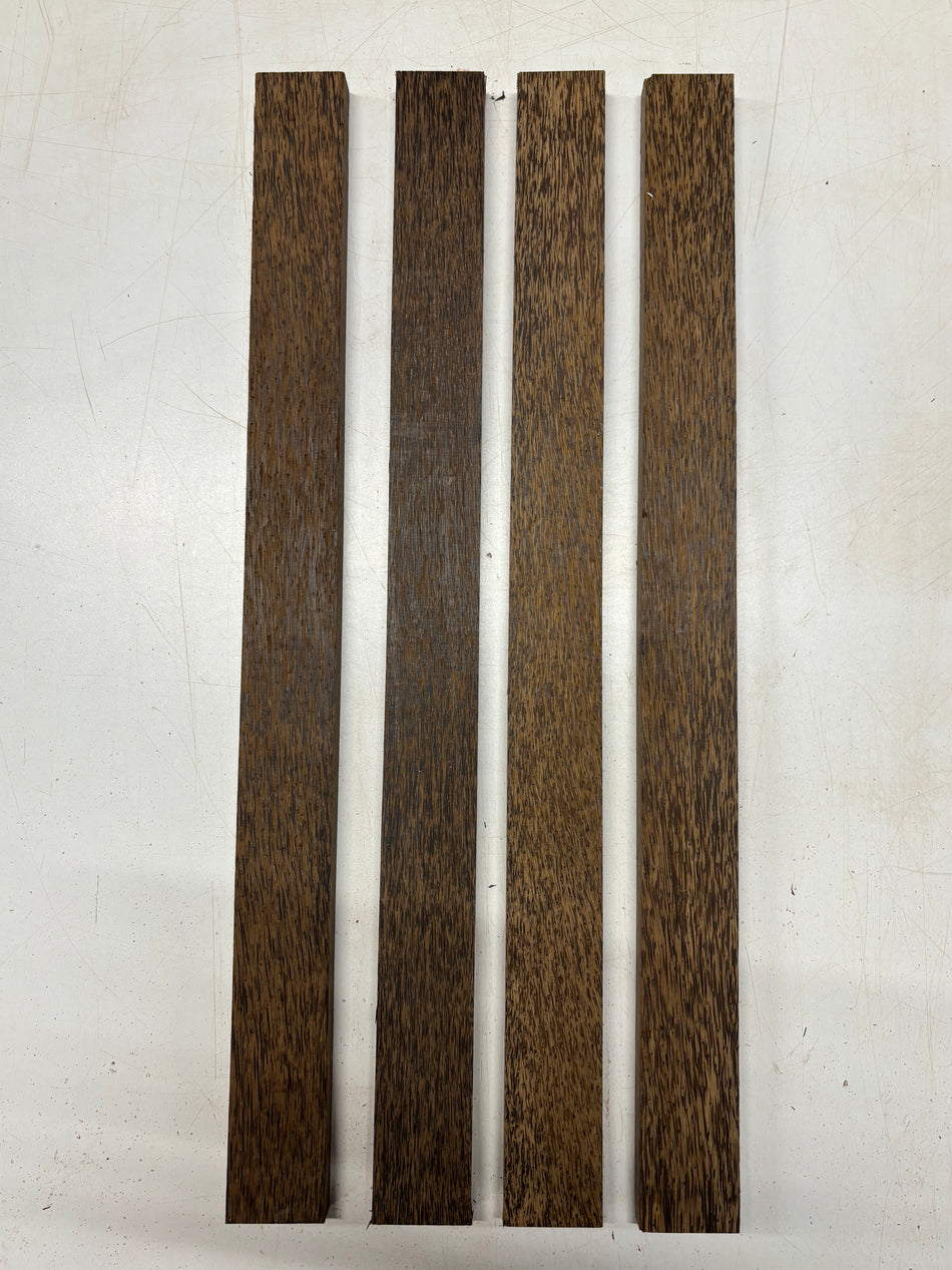 4 Pack, Black Palm Thin Stock Lumber 24"x1-7/8"x3/4"  #6318