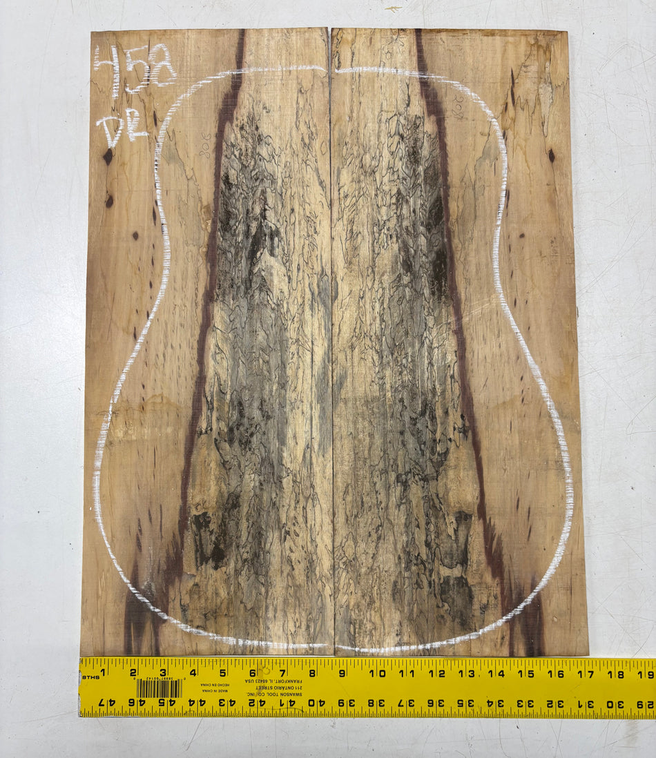 Juego de fondo y aros de guitarra de grado AAAA Dreadnought de palisandro de la India Oriental #61 